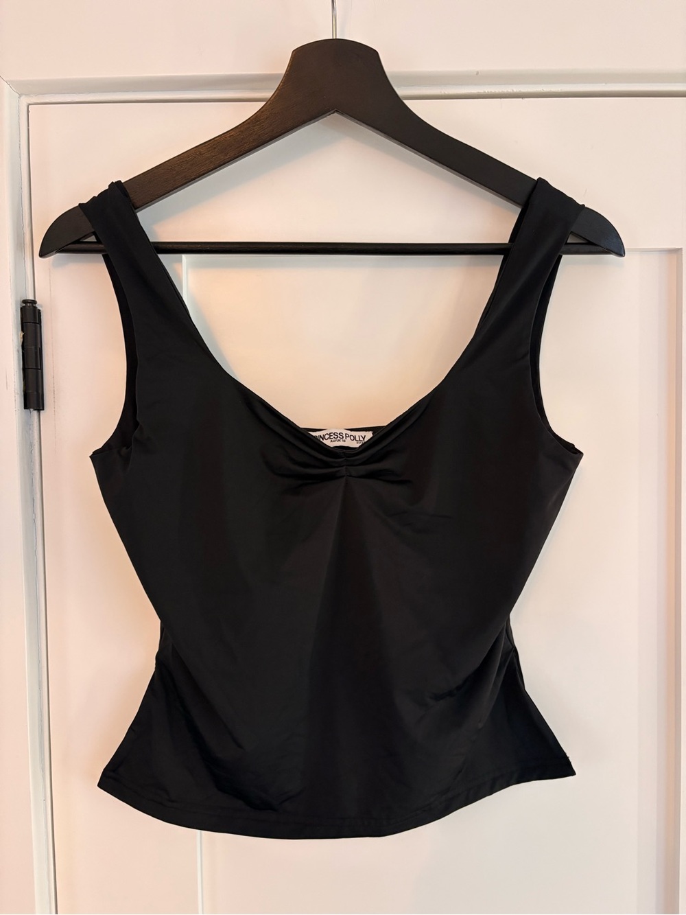 Princess Polly Black Tank Top Size 6
